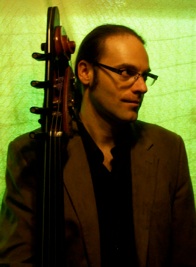 John Simonetti with upright bass with C-extension